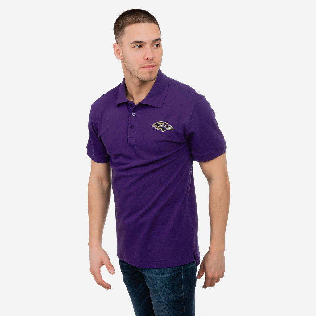 Baltimore Ravens Casual Color Polo FOCO S - FOCO.com