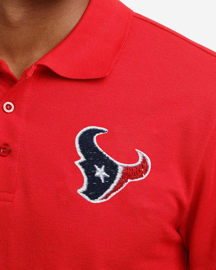 Houston Texans Casual Color Polo FOCO - FOCO.com