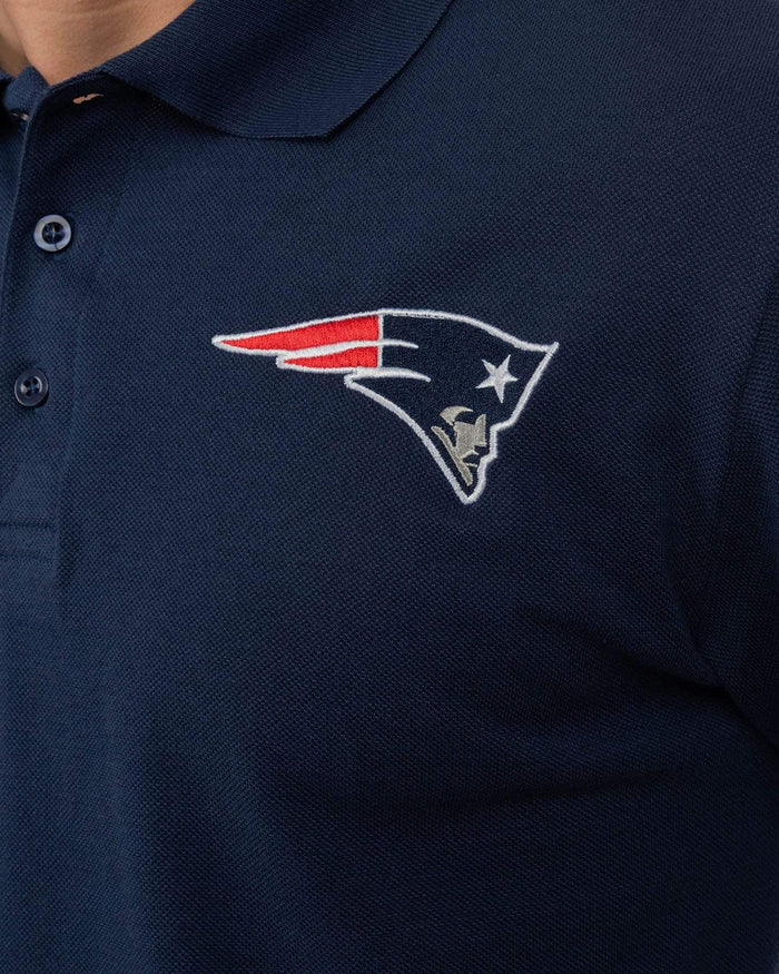 New England Patriots Casual Color Polo FOCO - FOCO.com