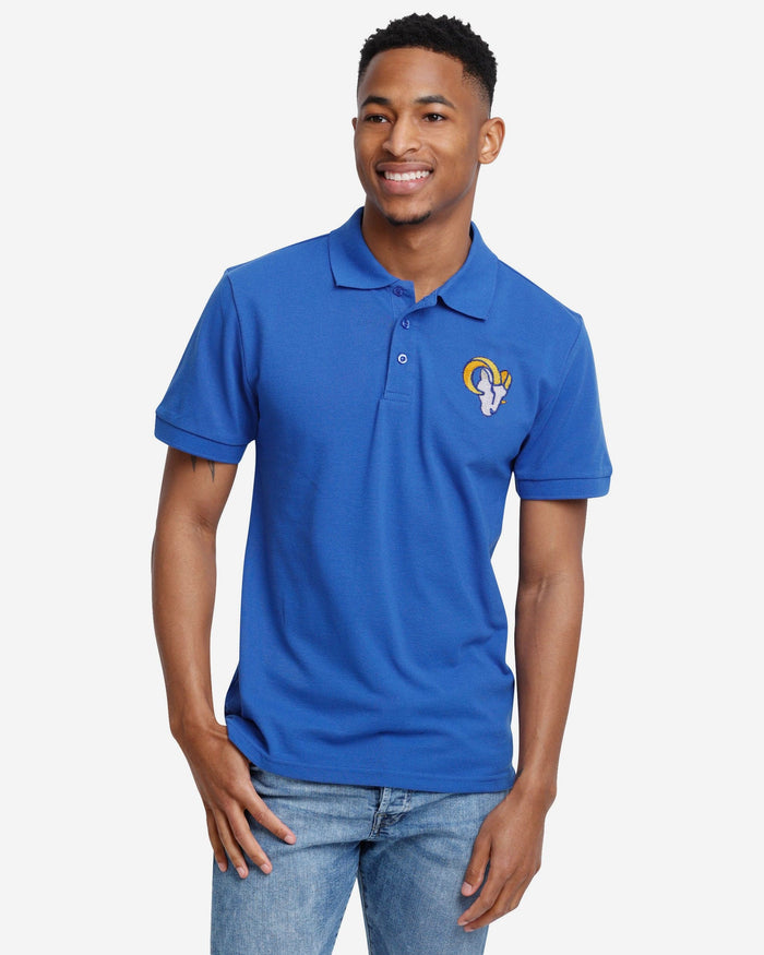 Los Angeles Rams Casual Color Polo FOCO S - FOCO.com