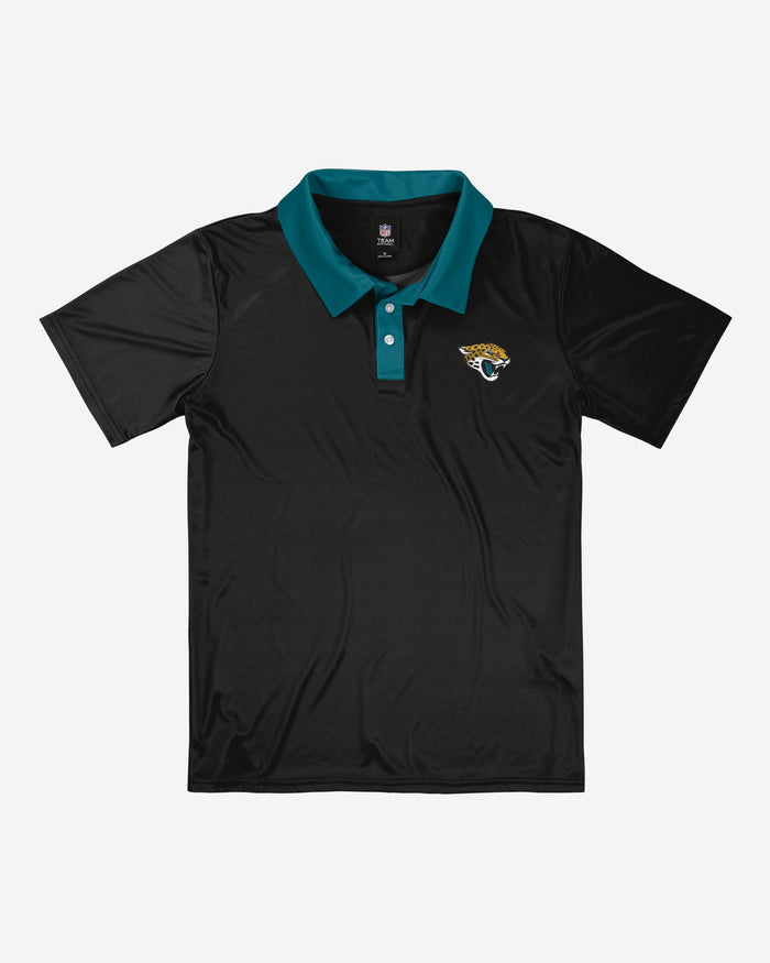 Jacksonville Jaguars Nightcap Polyester Polo FOCO - FOCO.com