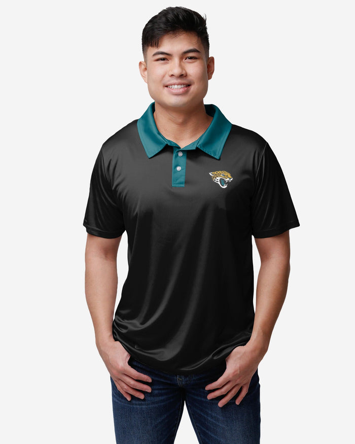 Jacksonville Jaguars Nightcap Polyester Polo FOCO S - FOCO.com