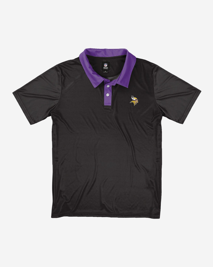 Minnesota Vikings Nightcap Polyester Polo FOCO - FOCO.com