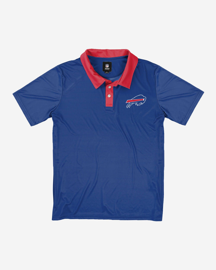 Buffalo Bills Workday Warrior Polyester Polo FOCO - FOCO.com