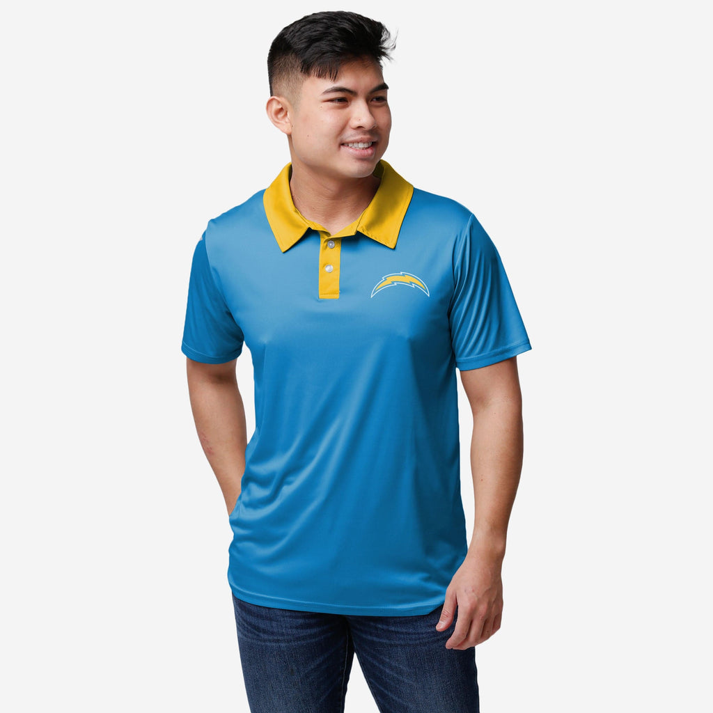 Los Angeles Chargers Workday Warrior Polyester Polo FOCO S - FOCO.com
