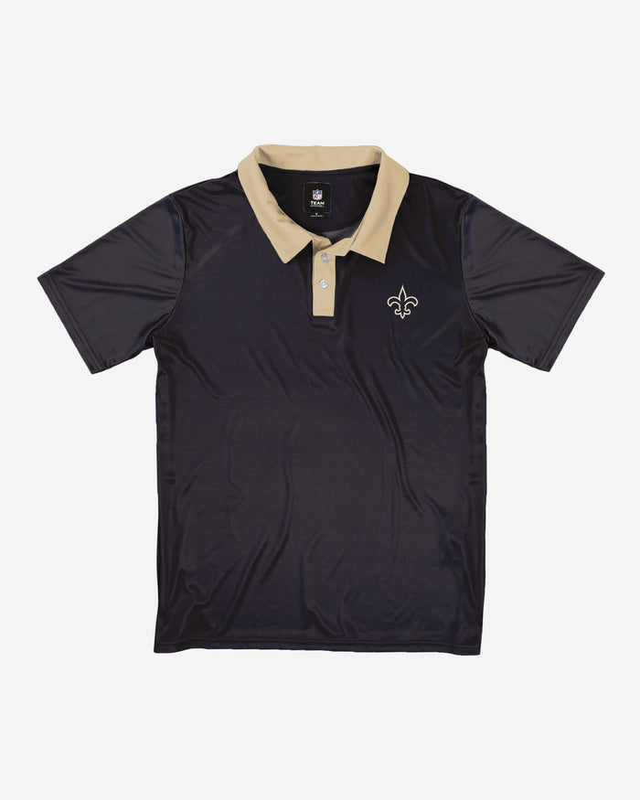 New Orleans Saints Workday Warrior Polyester Polo FOCO - FOCO.com