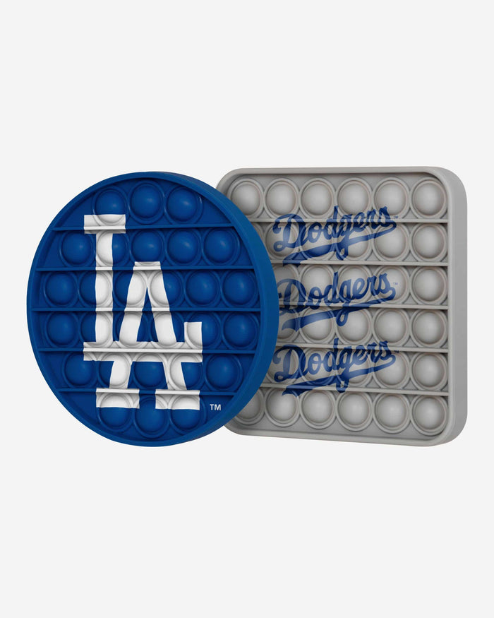 Los Angeles Dodgers 2 Pack Ball & Square Push-Itz Fidget FOCO - FOCO.com