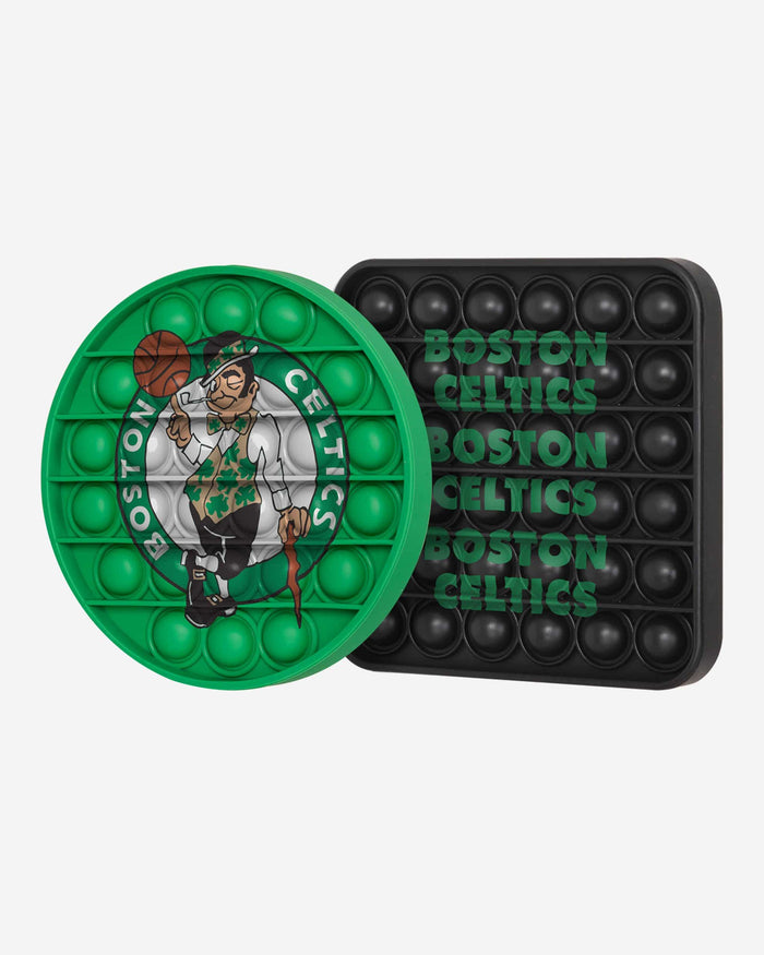 Boston Celtics 2 Pack Ball & Square Push-Itz Fidget FOCO - FOCO.com