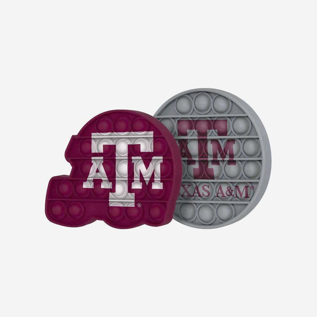 Texas A&M Aggies 2 Pack Helmet & Circle Push-Itz Fidget FOCO - FOCO.com