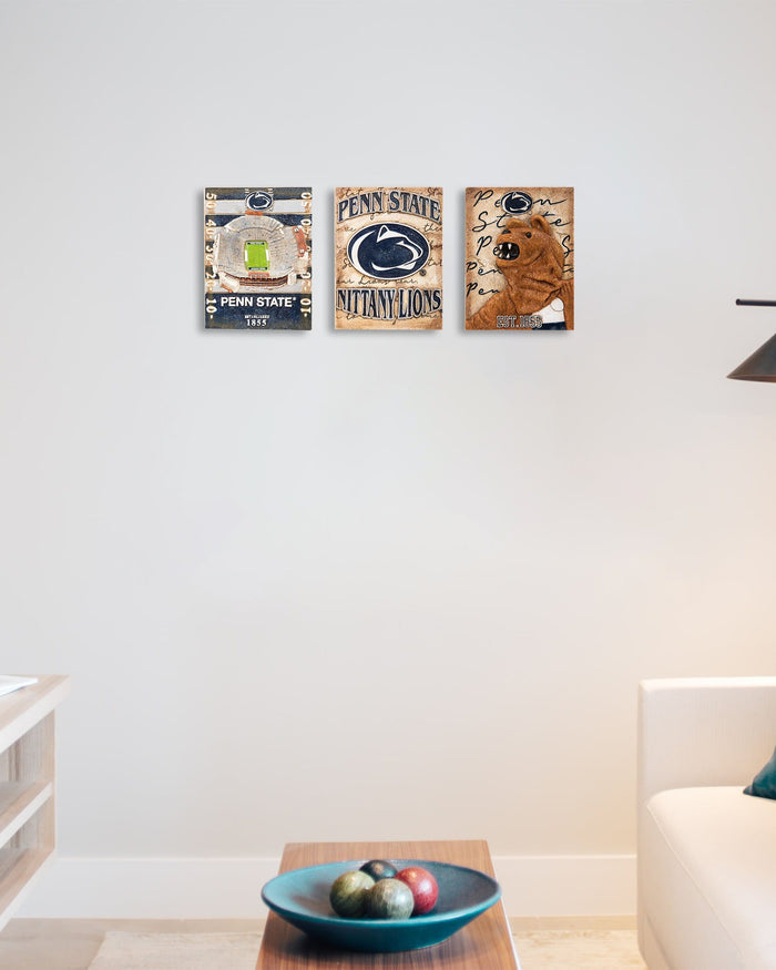 Nittany Lion Penn State Nittany Lions Mascot Wall Plaque FOCO - FOCO.com