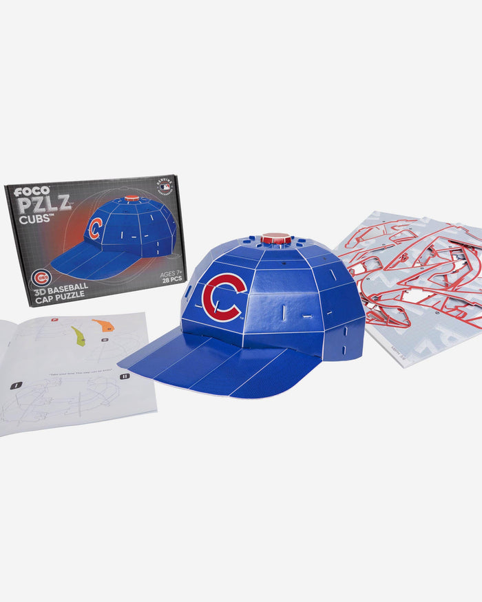 Chicago Cubs PZLZ Baseball Cap FOCO - FOCO.com