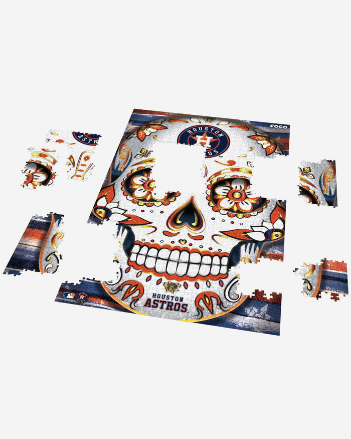 Houston Astros Sugar Skull 1000 Piece Jigsaw Puzzle PZLZ FOCO - FOCO.com