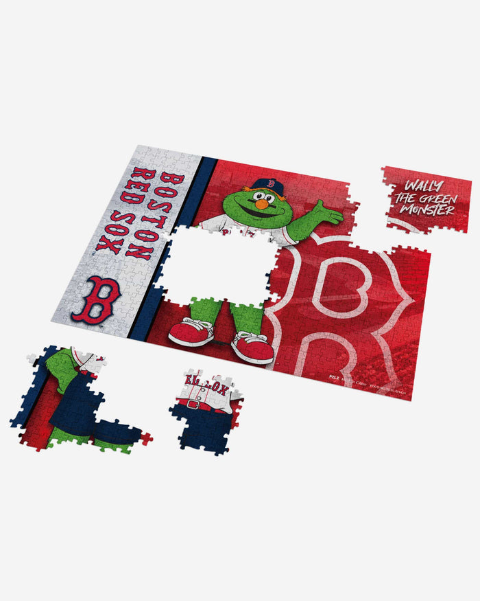 Wally The Green Monster Boston Red Sox Mascot 500 Piece Jigsaw Puzzle PZLZ FOCO - FOCO.com