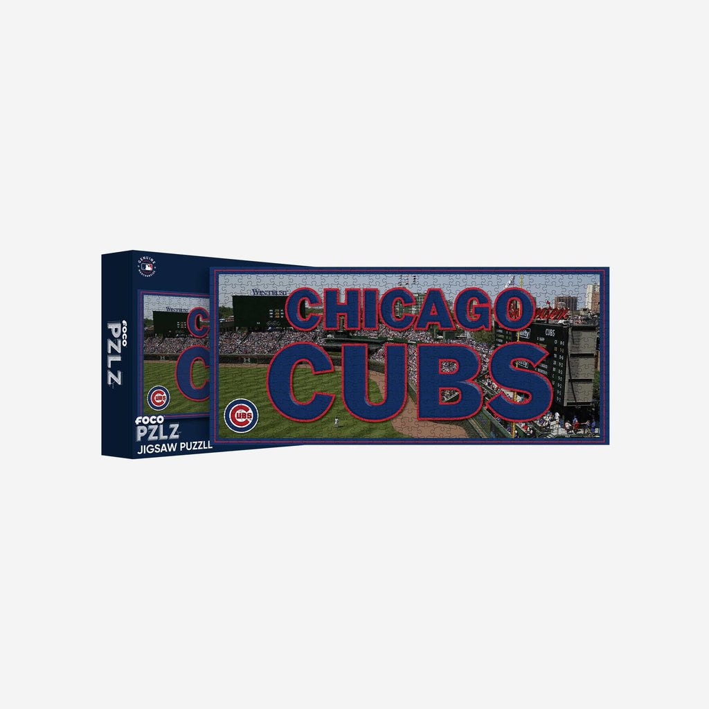 Chicago Cubs Wrigley Field 500 Piece Stadiumscape Jigsaw Puzzle PZLZ FOCO - FOCO.com