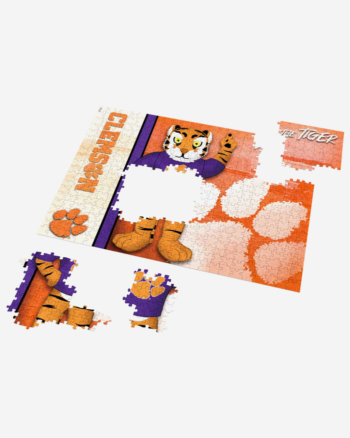 The Tiger Clemson Tigers Mascot 500 Piece Jigsaw Puzzle PZLZ FOCO - FOCO.com