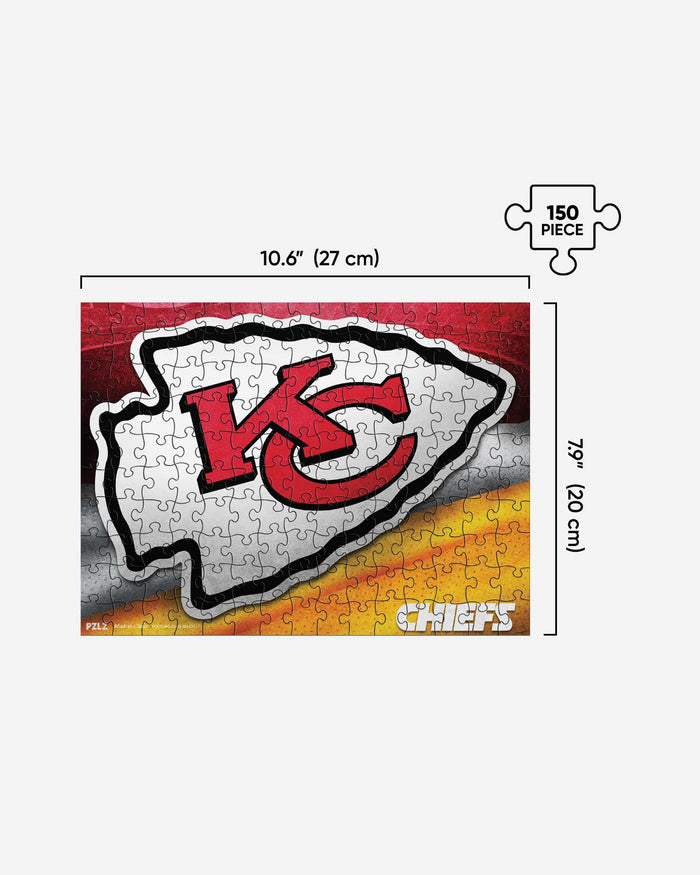 Kansas City Chiefs Team Logo 150 Piece Jigsaw Puzzle PZLZ FOCO - FOCO.com