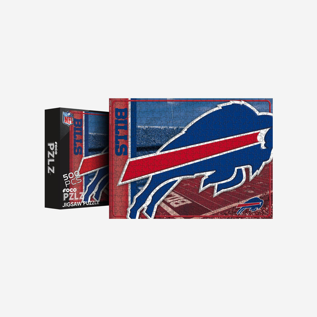 Buffalo Bills Big Logo 500 Piece Jigsaw Puzzle PZLZ FOCO - FOCO.com