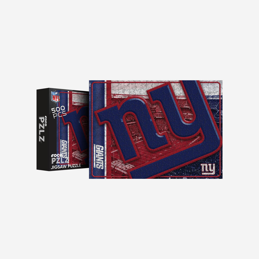 New York Giants Big Logo 500 Piece Jigsaw Puzzle PZLZ FOCO - FOCO.com