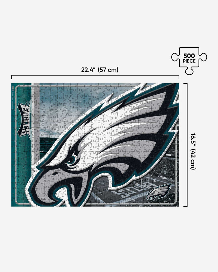 Philadelphia Eagles Big Logo 500 Piece Jigsaw Puzzle PZLZ FOCO - FOCO.com