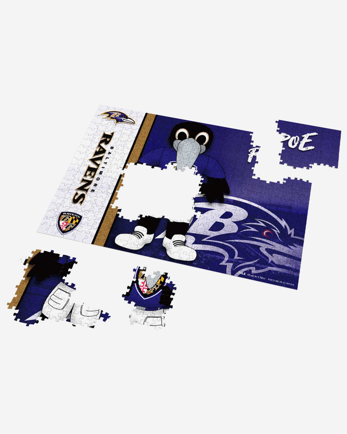 Poe Baltimore Ravens Mascot 500 Piece Jigsaw Puzzle PZLZ FOCO - FOCO.com