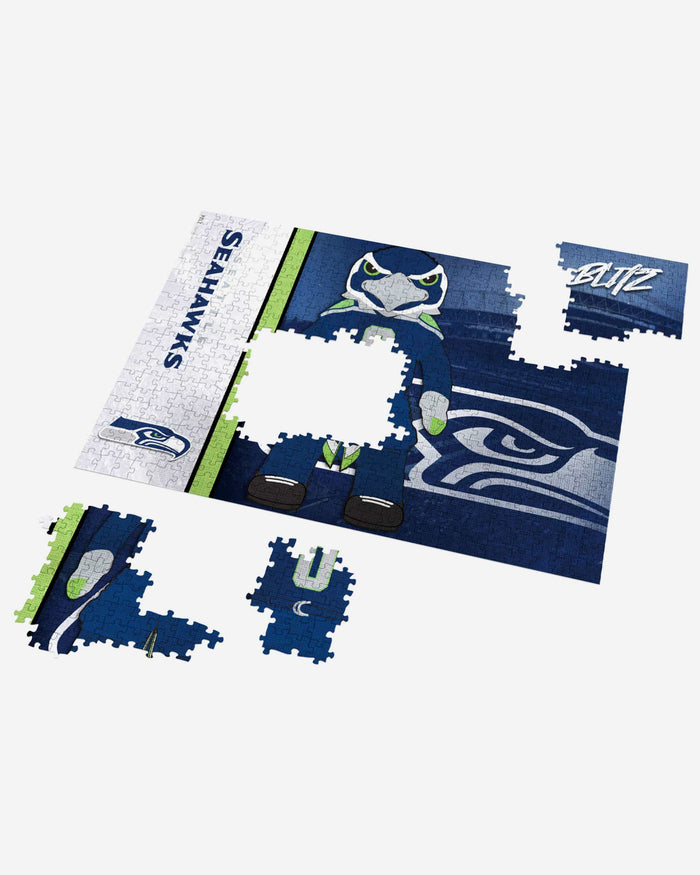 Blitz Seattle Seahawks Mascot 500 Piece Jigsaw Puzzle PZLZ FOCO - FOCO.com