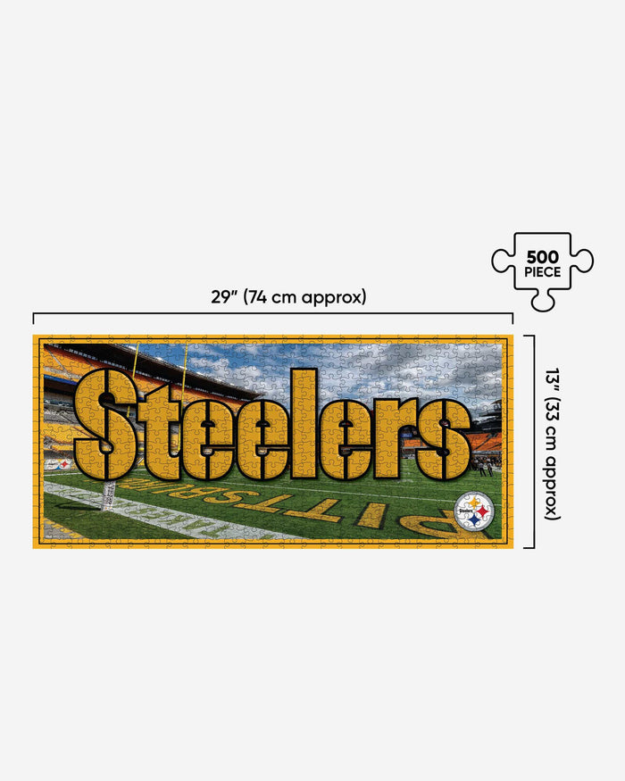 Pittsburgh Steelers Heinz Field 500 Piece Stadiumscape Jigsaw Puzzle PZLZ FOCO - FOCO.com