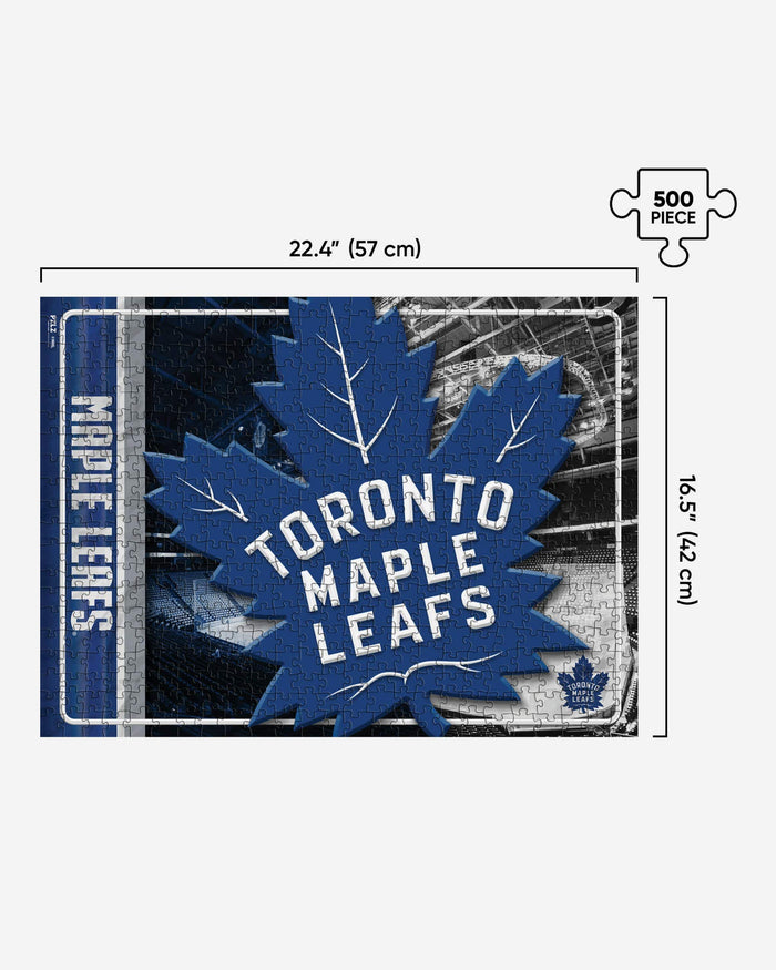 Toronto Maple Leafs Big Logo 500 Piece Jigsaw Puzzle PZLZ FOCO - FOCO.com