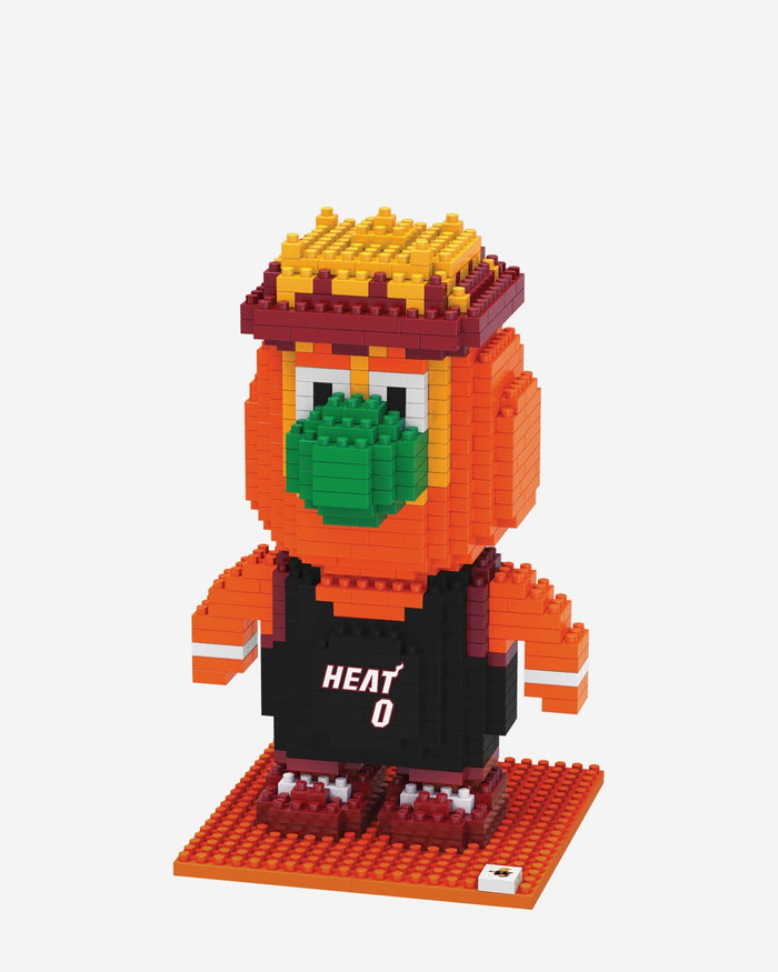 Burnie Miami Heat BRXLZ Mascot FOCO - FOCO.com