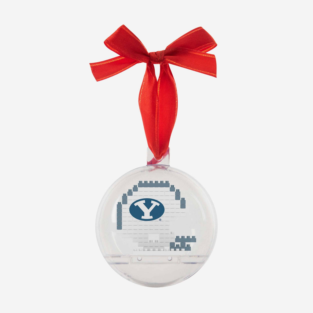 BYU Cougars BRXLZ Helmet Ball Ornament FOCO - FOCO.com