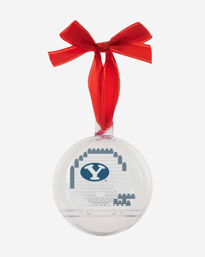 BYU Cougars BRXLZ Helmet Ball Ornament FOCO - FOCO.com