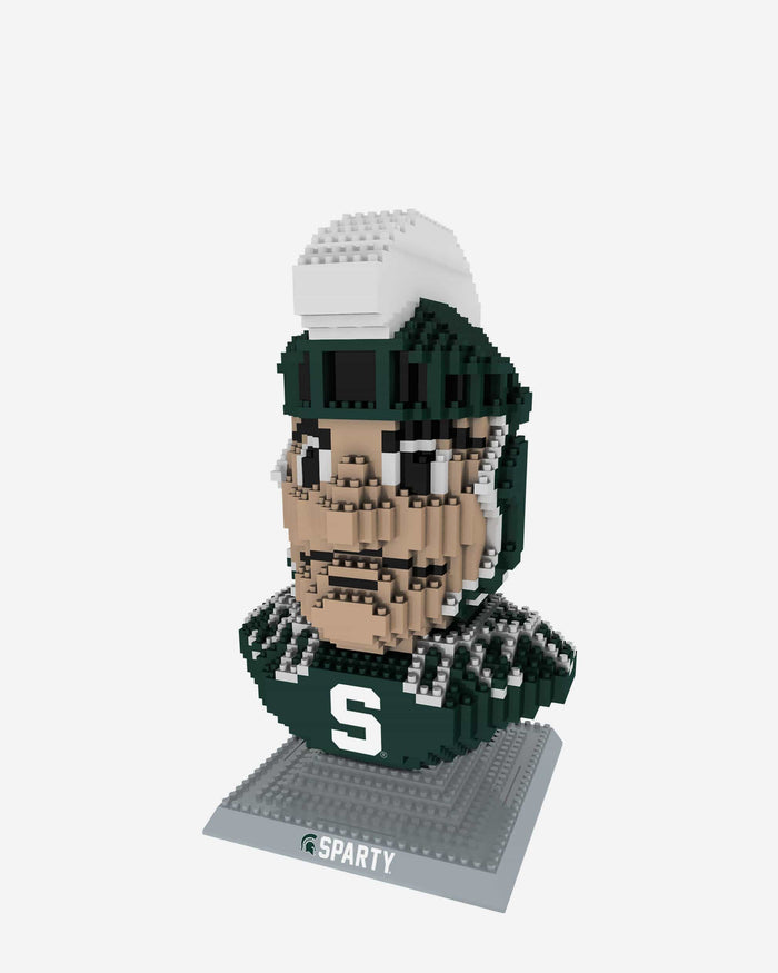 Sparty Michigan State Spartans BRXLZ Mascot Bust FOCO - FOCO.com