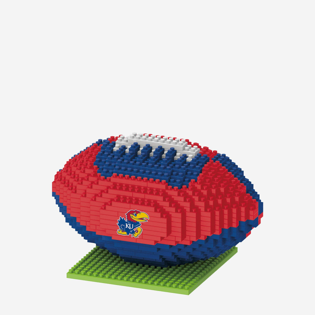 Kansas Jayhawks BRXLZ Football FOCO - FOCO.com