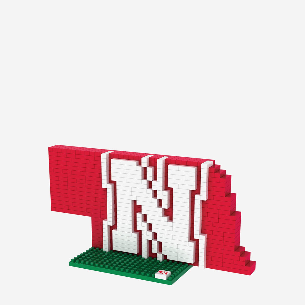 Nebraska Cornhuskers BRXLZ Logo FOCO - FOCO.com