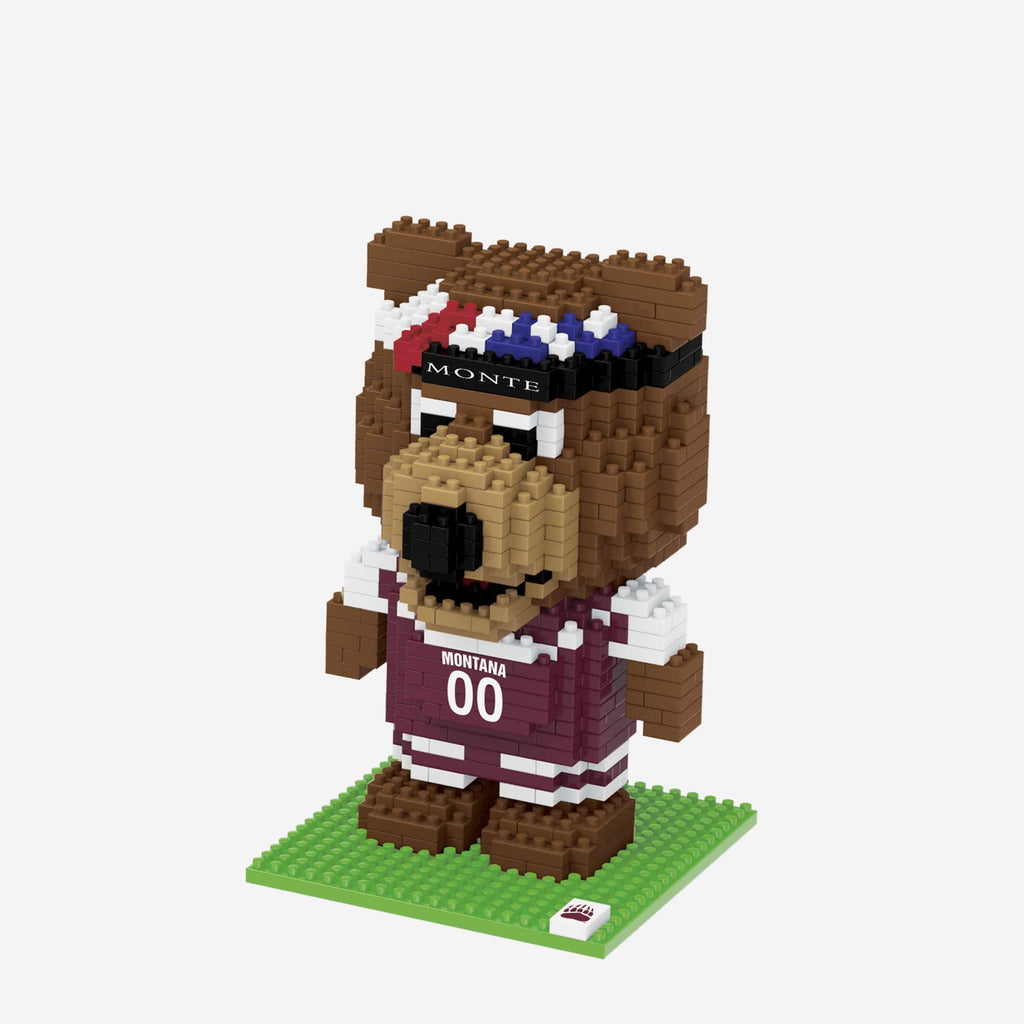 Monte Montana Grizzlies BRXLZ Mascot FOCO - FOCO.com