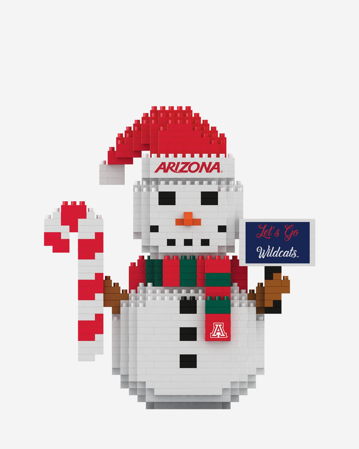 Arizona Wildcats BRXLZ Snowman FOCO - FOCO.com