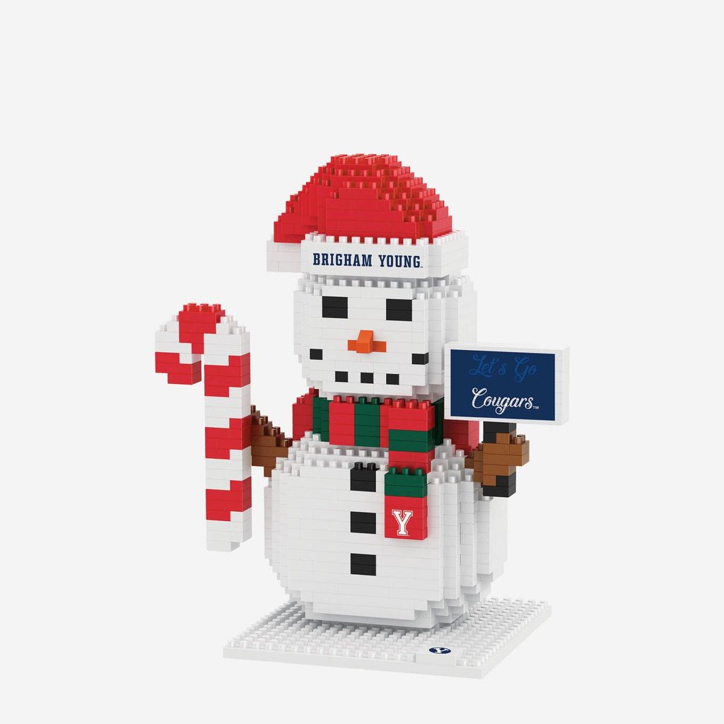 BYU Cougars BRXLZ Snowman FOCO - FOCO.com