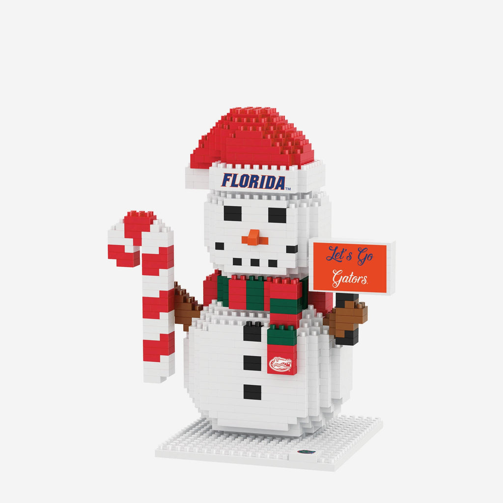 Florida Gators BRXLZ Snowman FOCO - FOCO.com