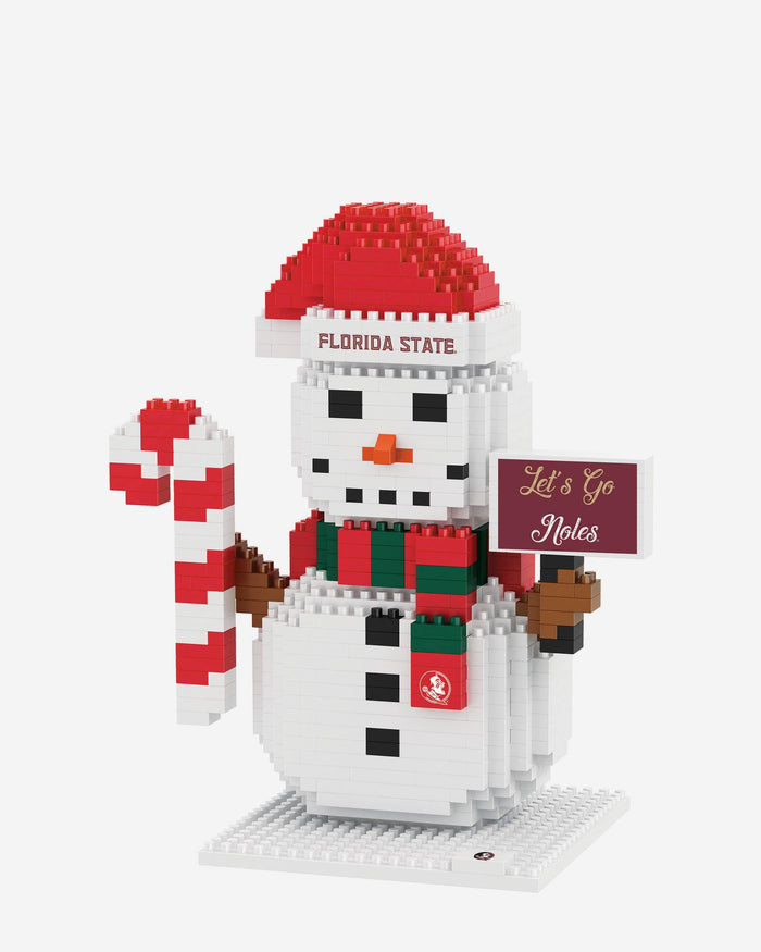 Florida State Seminoles BRXLZ Snowman FOCO - FOCO.com