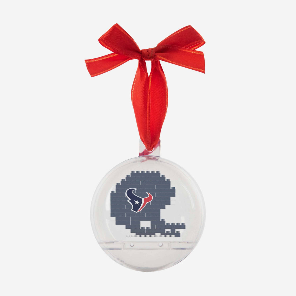 Houston Texans BRXLZ Helmet Ball Ornament FOCO - FOCO.com