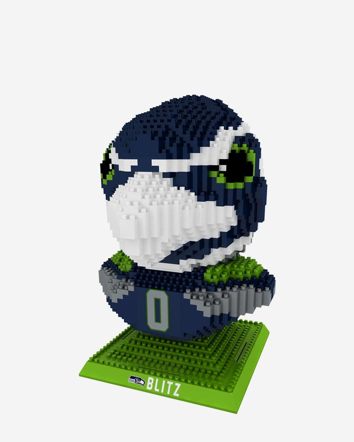 Blitz Seattle Seahawks BRXLZ Mascot Bust FOCO - FOCO.com