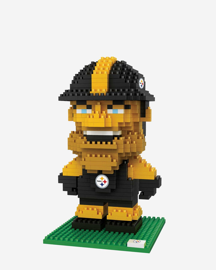 Steely McBeam Pittsburgh Steelers BRXLZ Mascot FOCO - FOCO.com