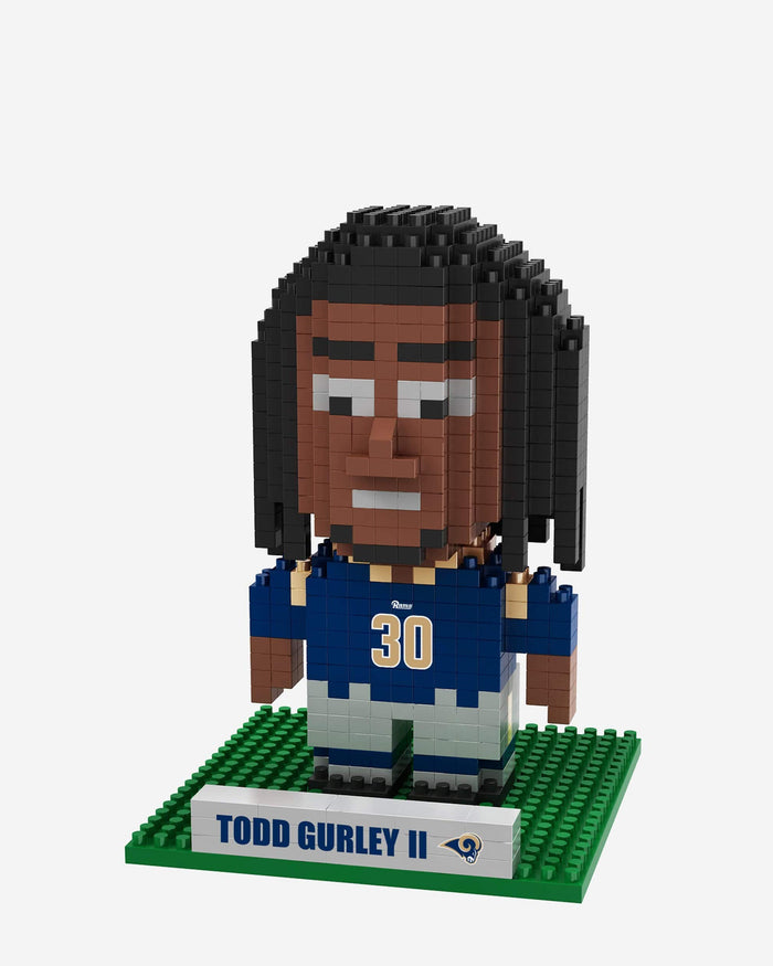 Todd Gurley Los Angeles Rams BRXLZ Mini Player FOCO - FOCO.com