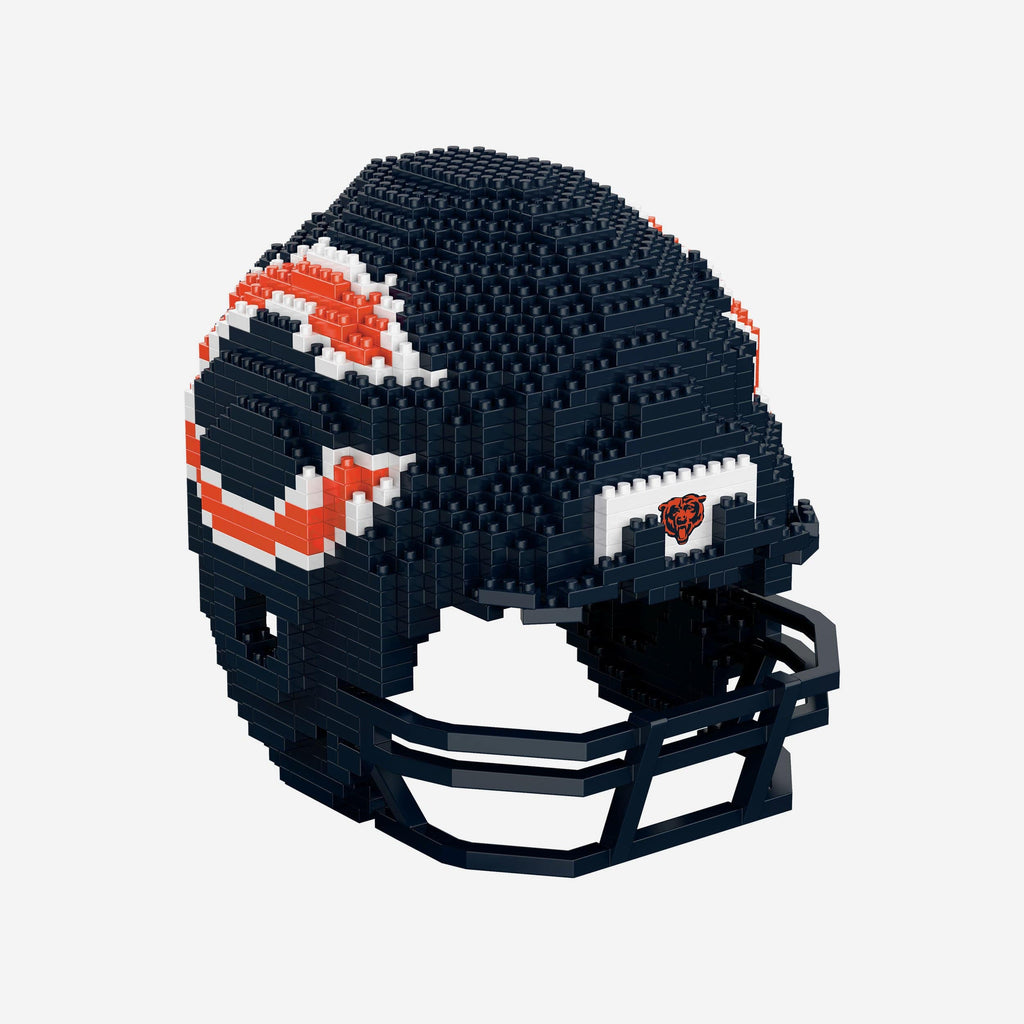 Chicago Bears Replica BRXLZ Mini Helmet FOCO - FOCO.com