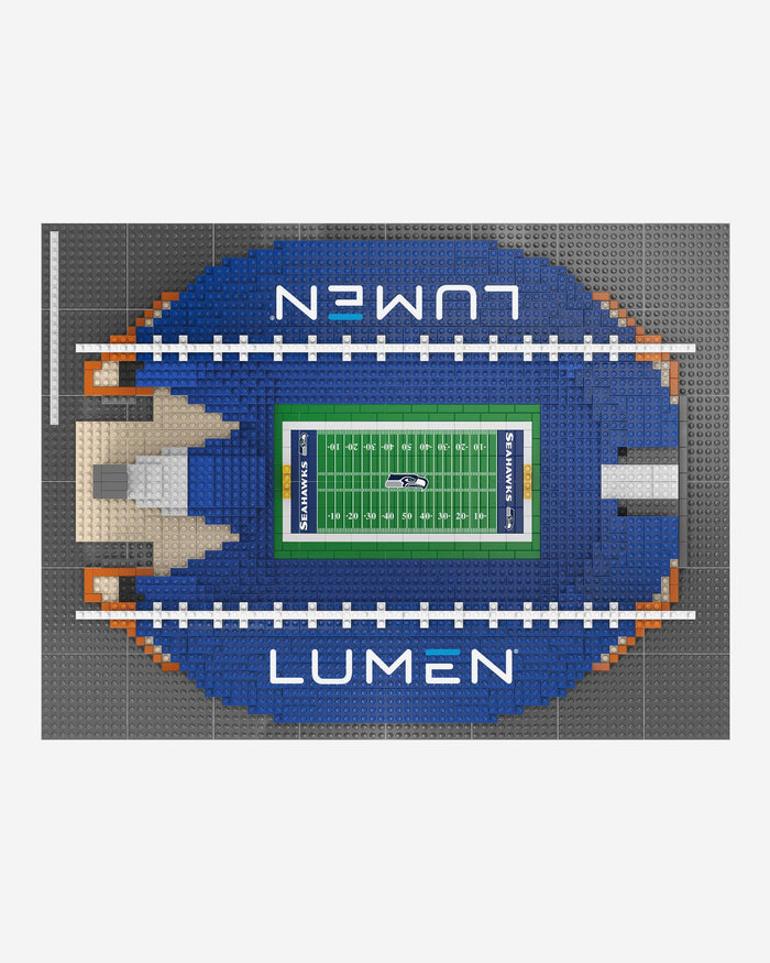 Seattle Seahawks Lumen Field BRXLZ Stadium FOCO - FOCO.com