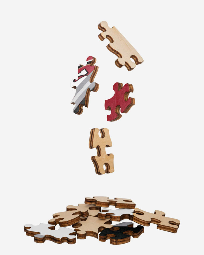 San Francisco 49ers Logo Wood Jigsaw Puzzle PZLZ FOCO - FOCO.com