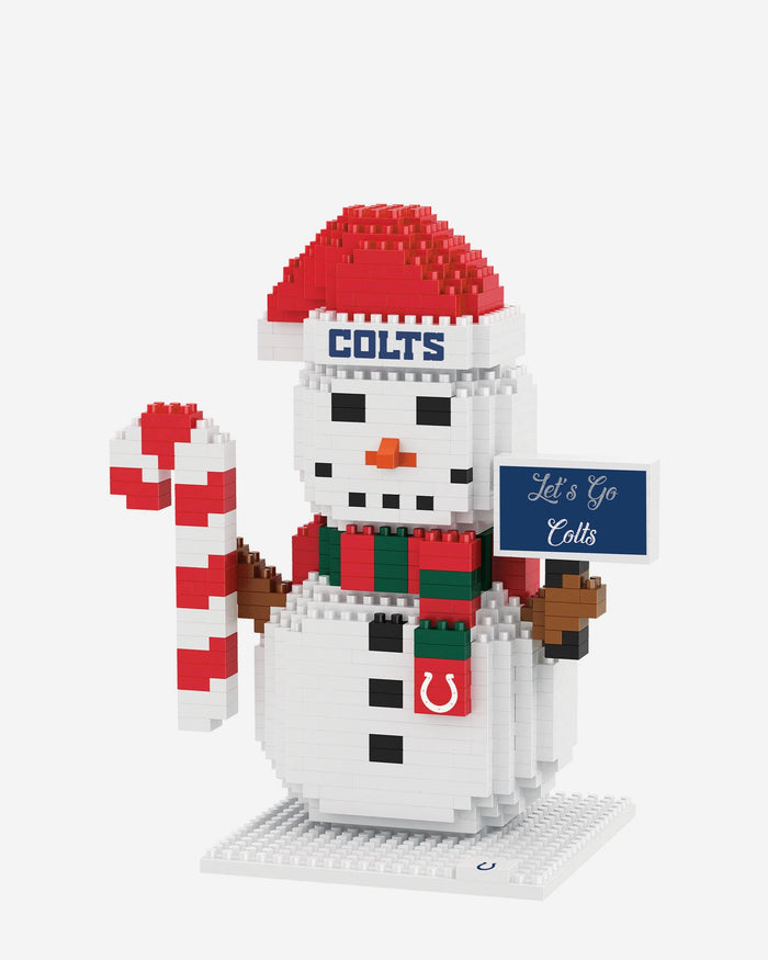 Indianapolis Colts BRXLZ Snowman FOCO - FOCO.com