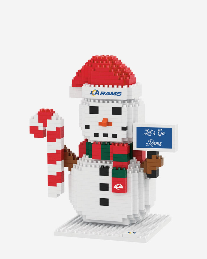 Los Angeles Rams BRXLZ Snowman FOCO - FOCO.com