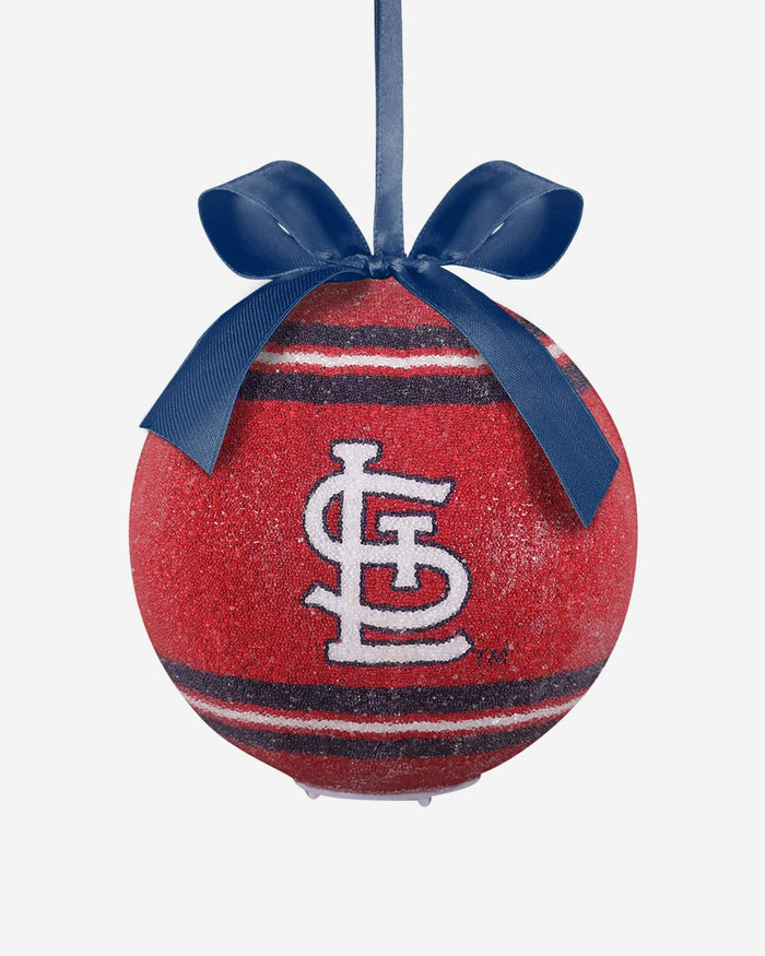 St Louis Cardinals LED Shatterproof Ball Ornament FOCO - FOCO.com