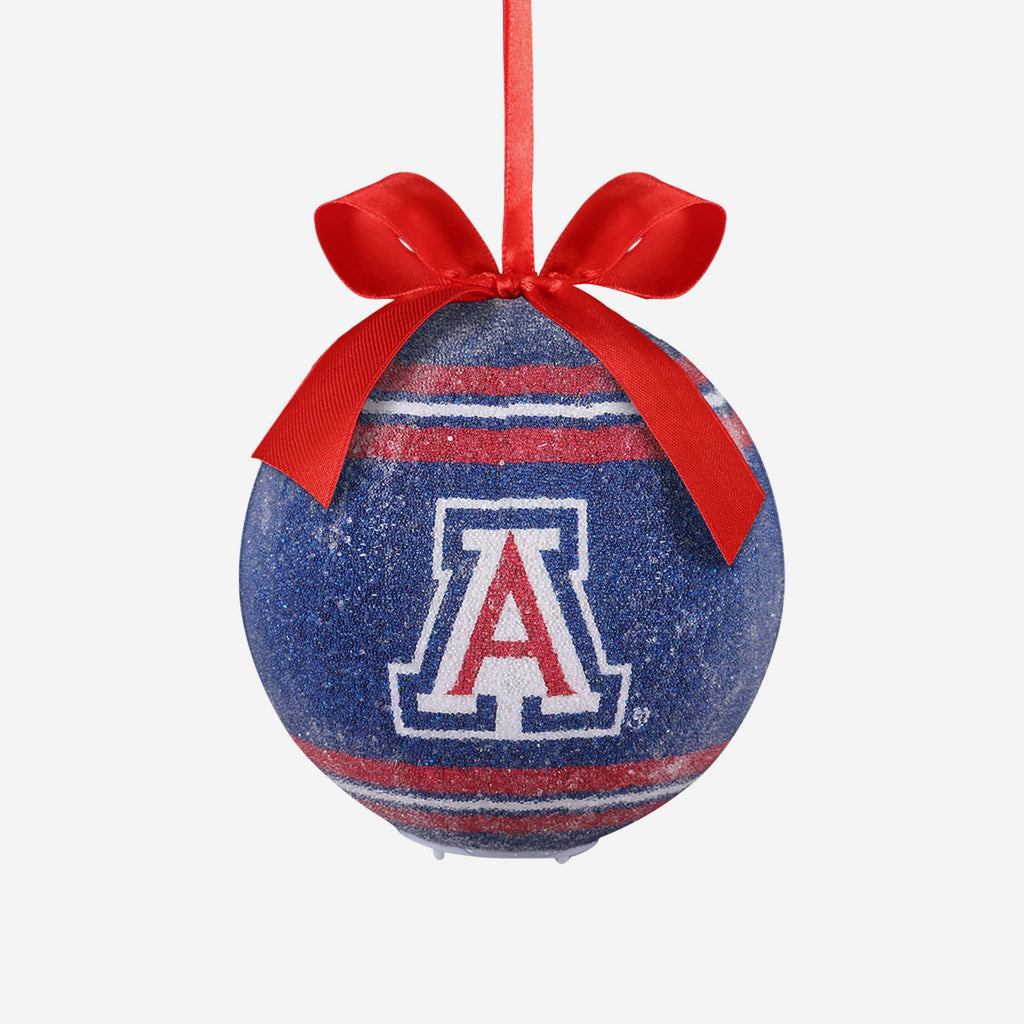 Arizona Wildcats LED Shatterproof Ball Ornament FOCO - FOCO.com
