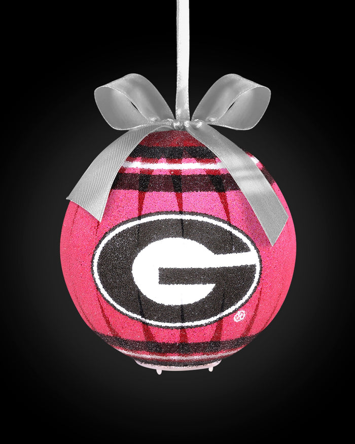 Georgia Bulldogs LED Shatterproof Ball Ornament FOCO - FOCO.com